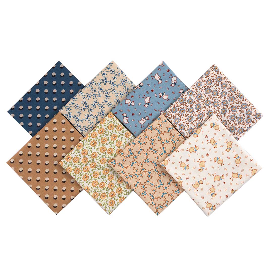 アン・イデー・ドゥ・ジュ・ドゥ・フィル8枚［ブルー・イエロー］