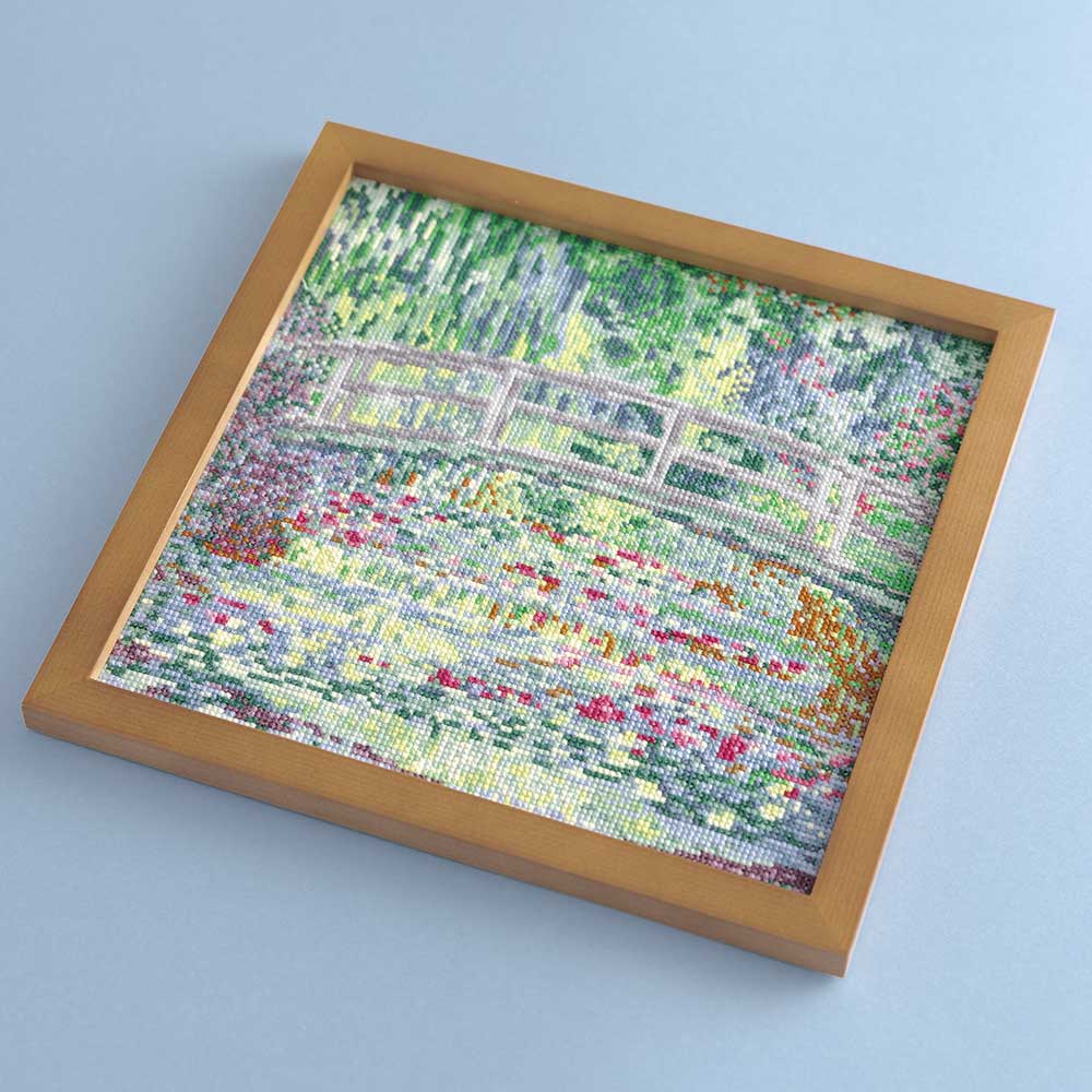 ホビーラホビーレ クロスステッチフレーム［睡蓮の池］