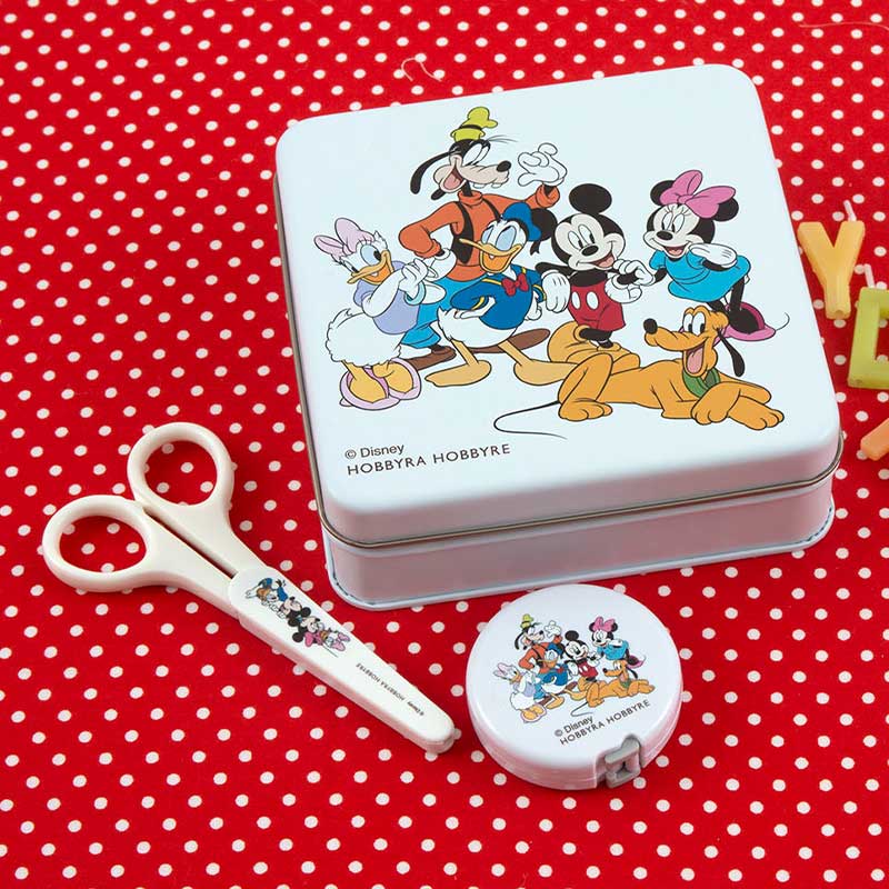 ソーイングセット缶［ミッキー＆フレンズ］