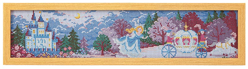 クロスステッチフレーム［シンデレラ?魔法の時間?］