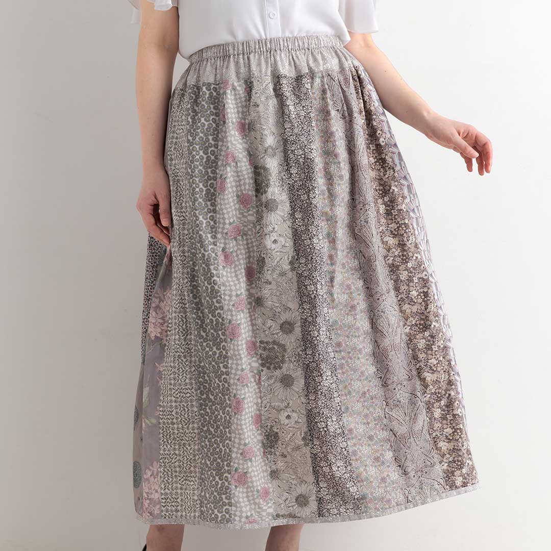 ホビーラホビーレ　カットクロスセット〈ストリング〉でつくるギャザースカート