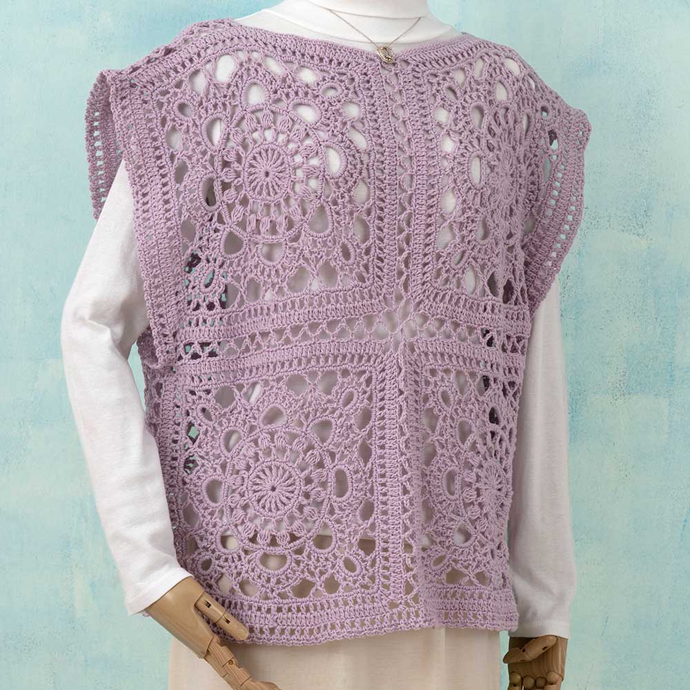 スクエアモチーフのオーバーベスト