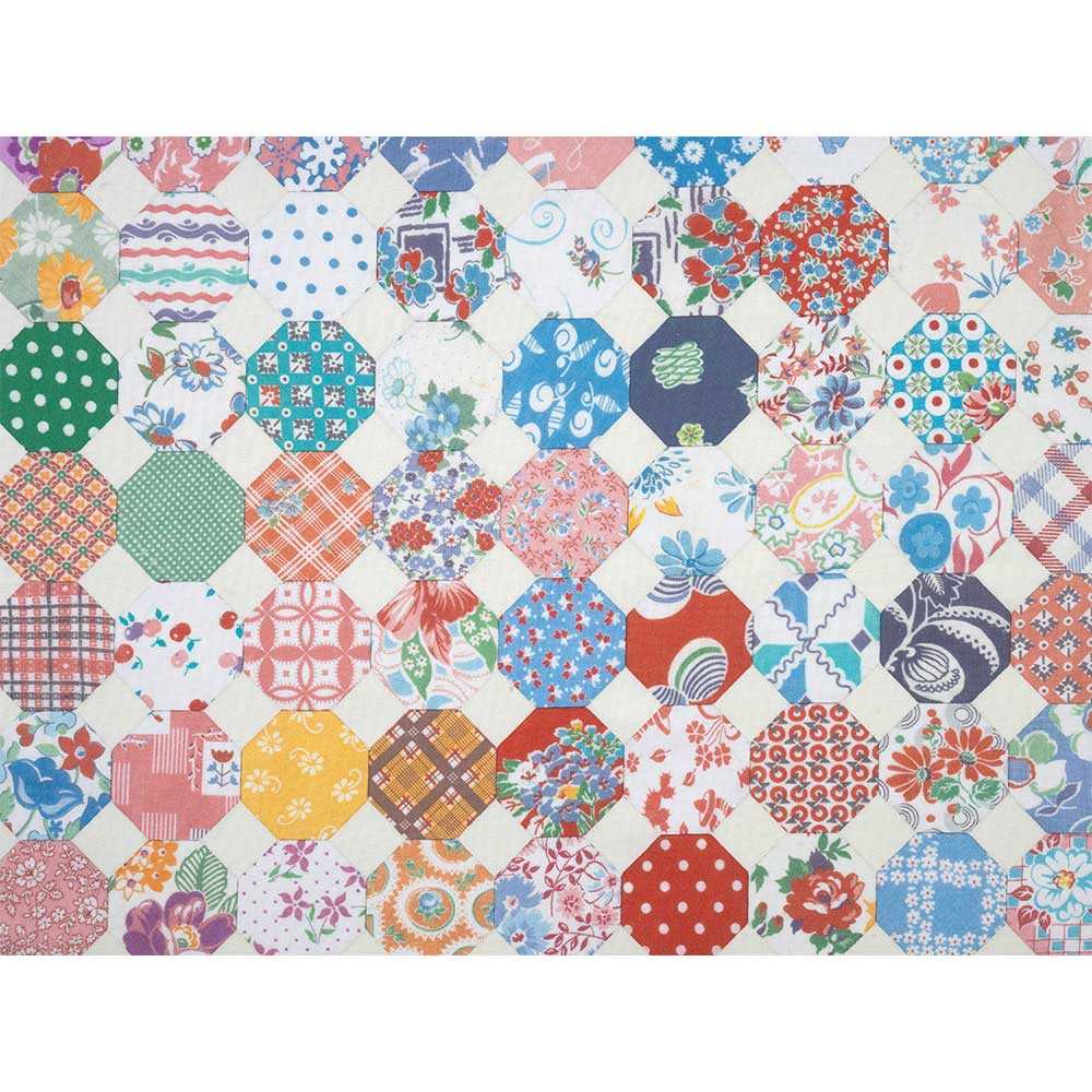 フィードサックコレクション［オクタゴン］50ｃｍ単位アイボリー