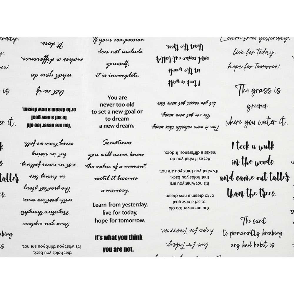 イングリッシュメッセージ50ｃｍ単位アイボリー