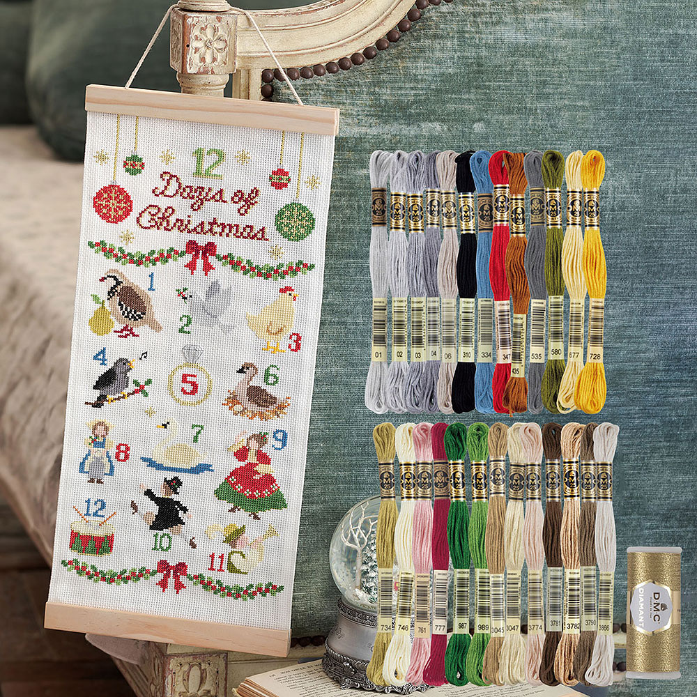 「12 days of Christmas」糸セット