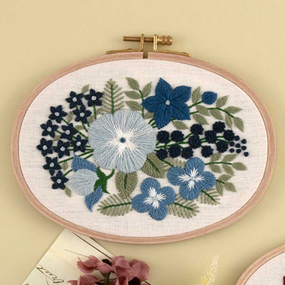 樋口愉美子のフラワーブーケコレクション［青色のブーケ］