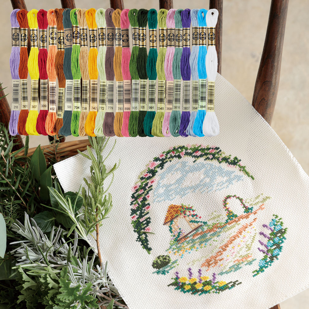 「イングリッシュガーデン」糸セット