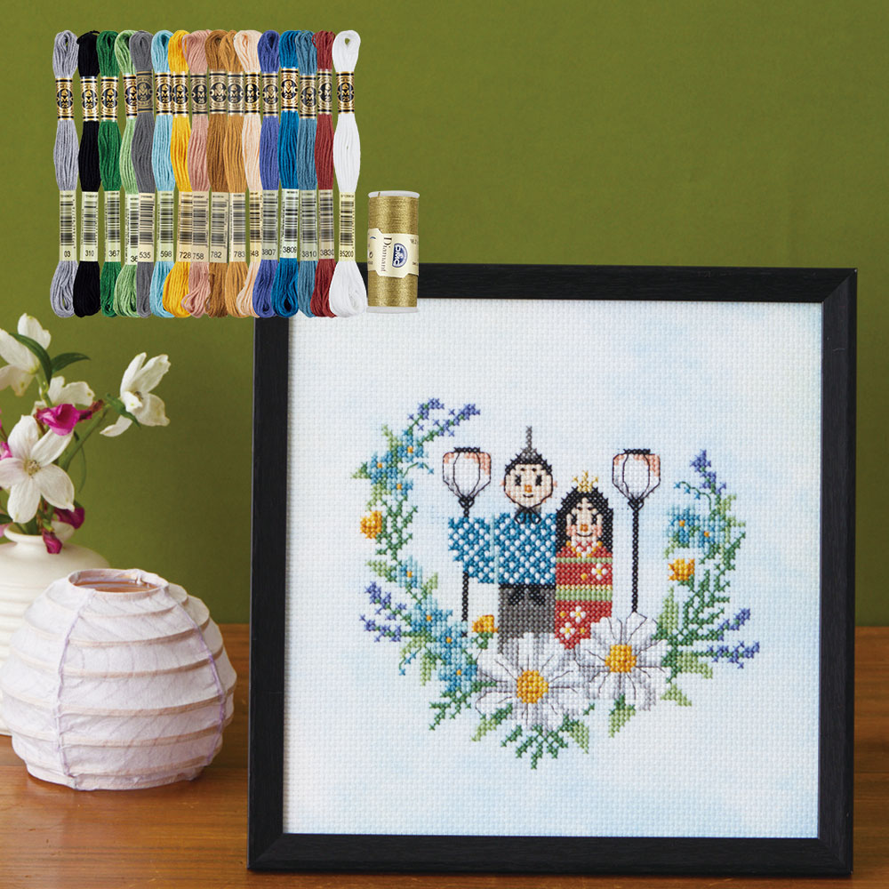 「桃の節句」糸セット