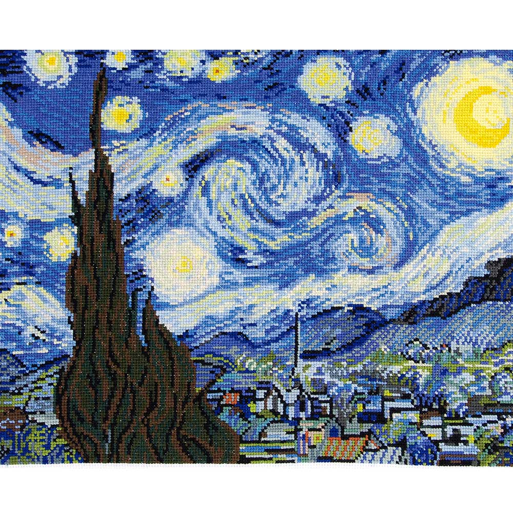 クロスステッチキット［星月夜］