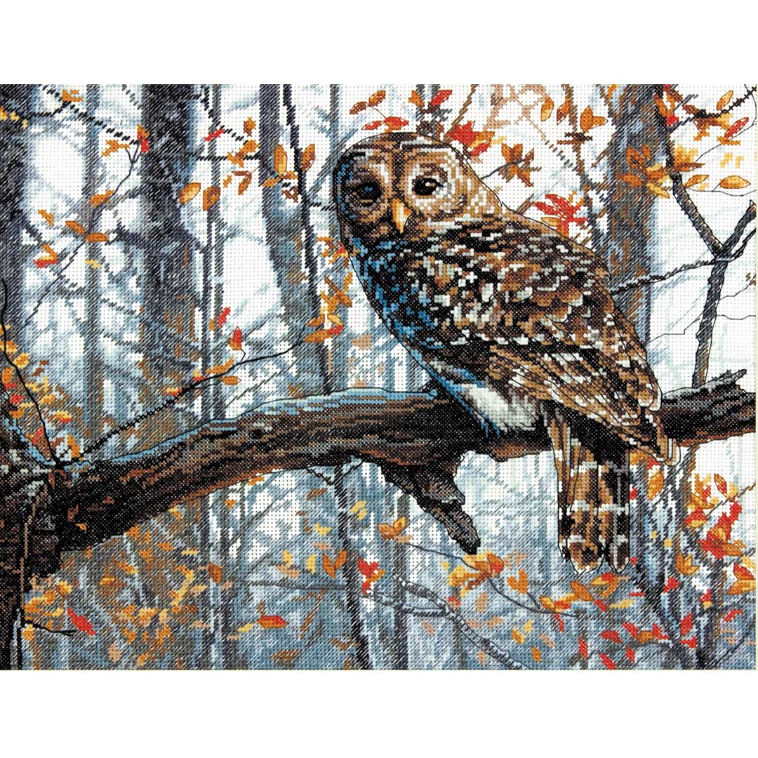 クロスステッチキット「ワイズオウル」