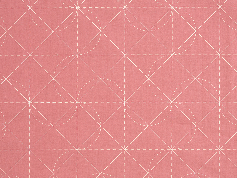 千鳥つなぎ柄［ピンク］50ｃｍ単位