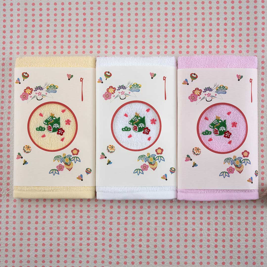 干支のお年賀タオルセット　［辰］