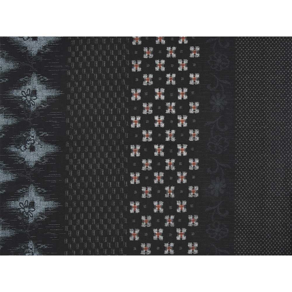 絡草絵絣文様　50ｃｍ単位