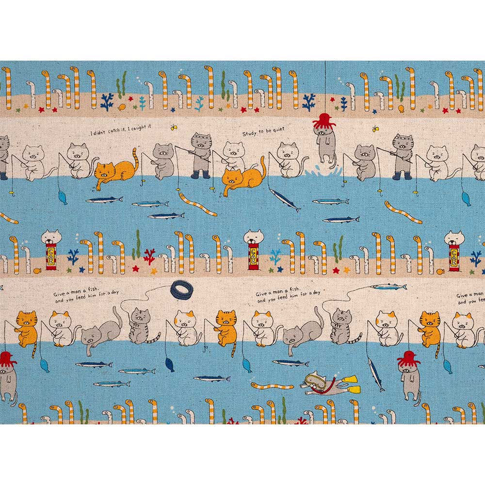 ネコとチンアナゴ 50cm単位