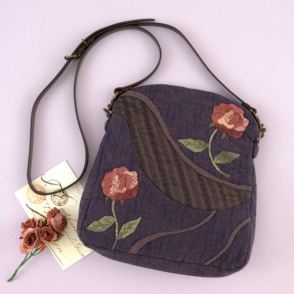 バラのショルダーバッグ