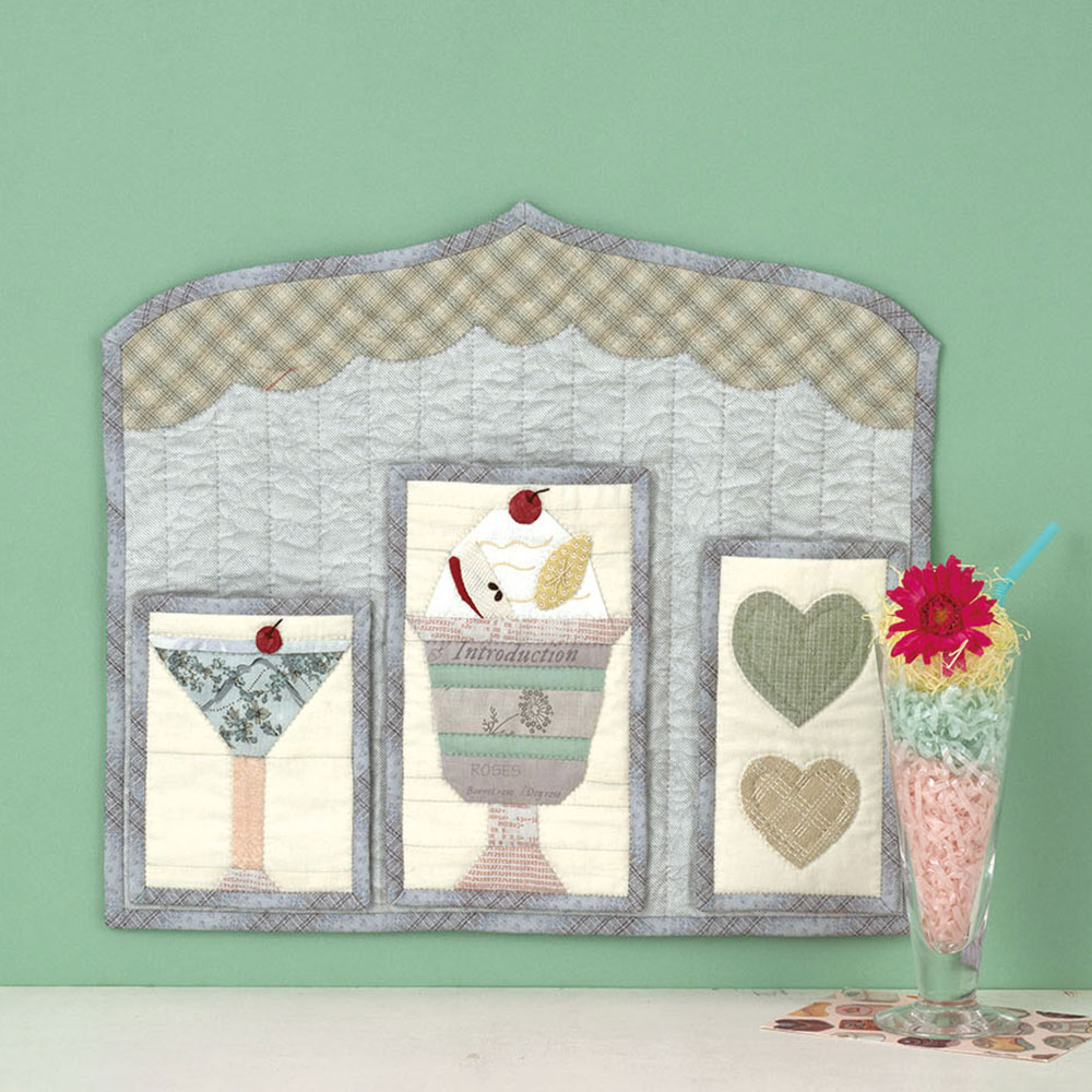 フルーツパフェのウォールポケット