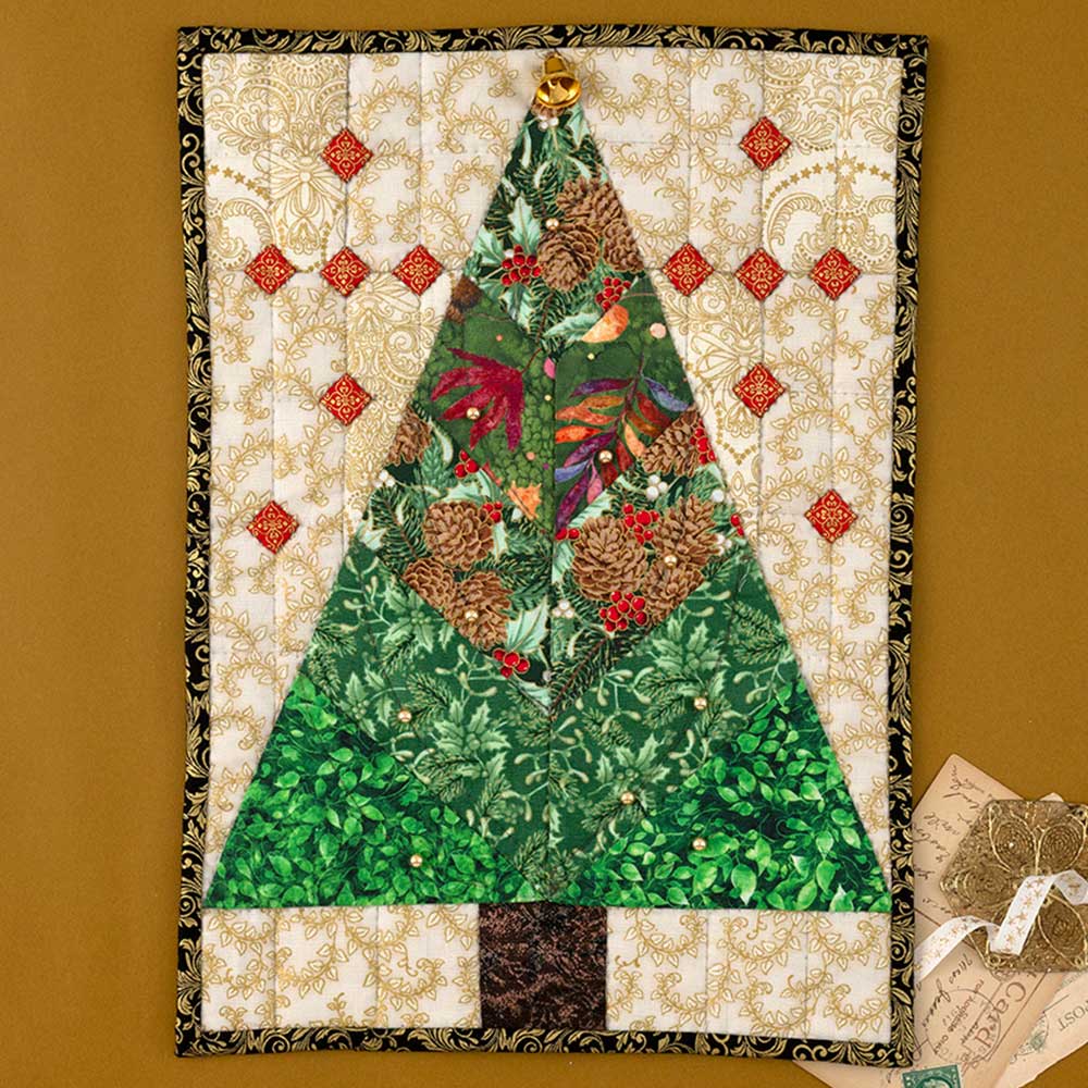 クリスマスツリータペストリー