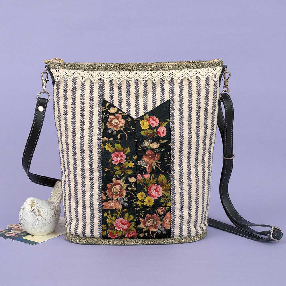 ストライプ柄のおしゃれショルダー