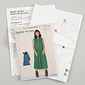 実物大パターン[ギャザーワンピース]