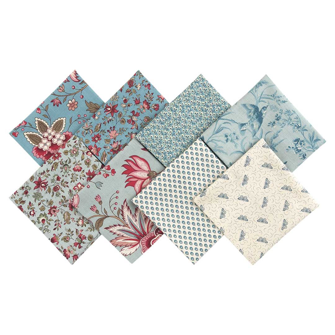 フレンチジェネラルコレクション8枚セット［ブルー系］