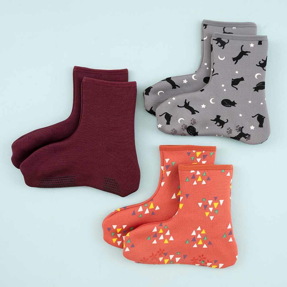 ぽかぽかそっくす3足セット［アンクル］