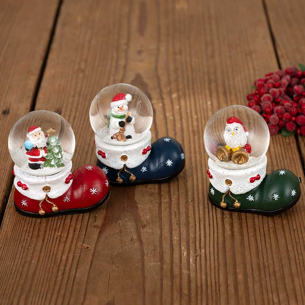 スノードーム ブーツセット