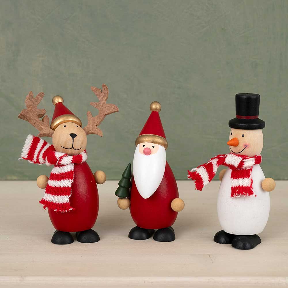 アンティークウッドクリスマスセット