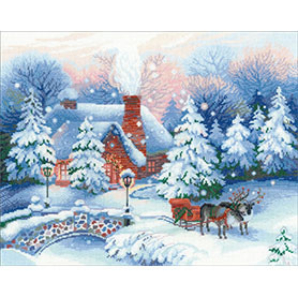 クロスステッチキット「クリスマスイヴ」