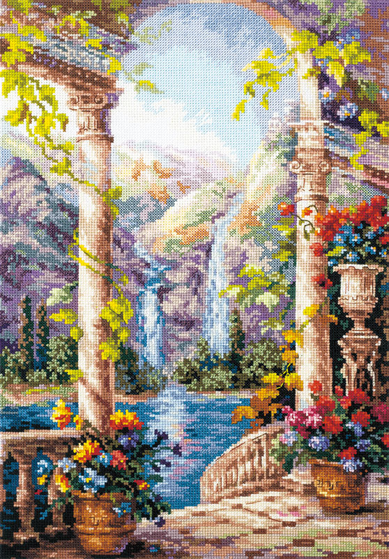 クロスステッチキット「ファンタスティックビュー」