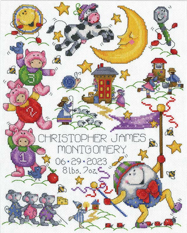 クロスステッチキット「ナーサリーライム」