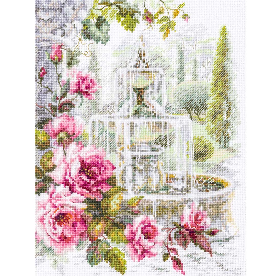 クロスステッチキット「願いの噴水」