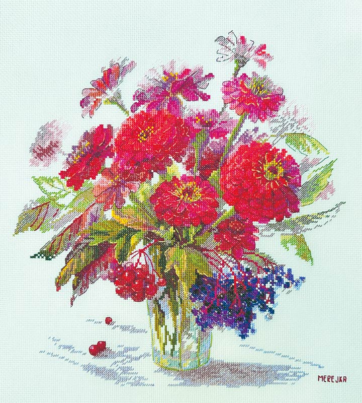 クロスステッチキット「セプテンバーカラー」