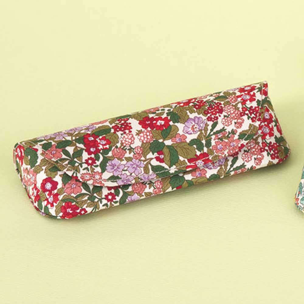 メガネケース［ヘッジロウ・ランブル　レッド］