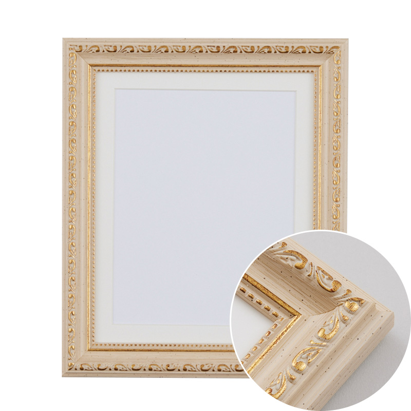 ココアイボリー額 M