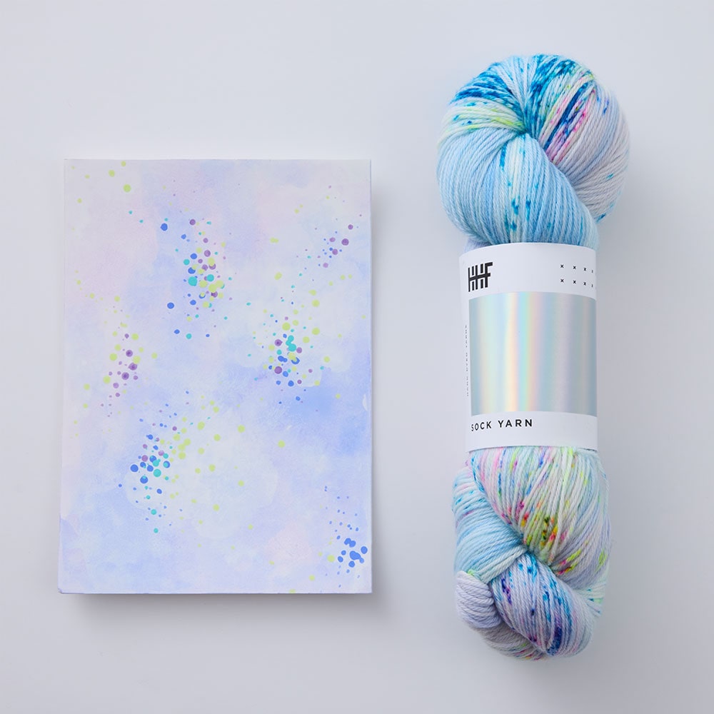 HHF × NEW ARAN yuna コラボレーションカラー(Sock Yarn ”Prism”)