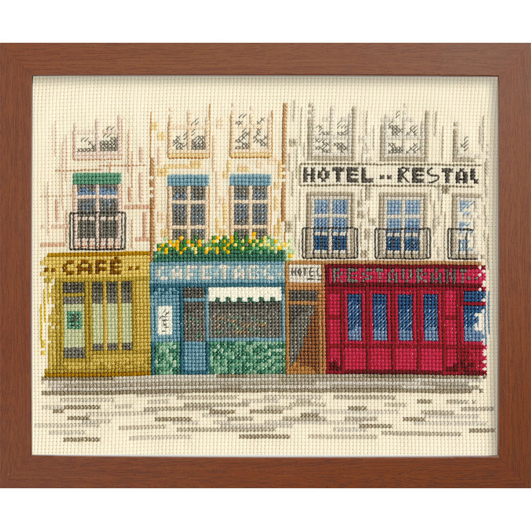 クロスステッチキット「パリの街並み」