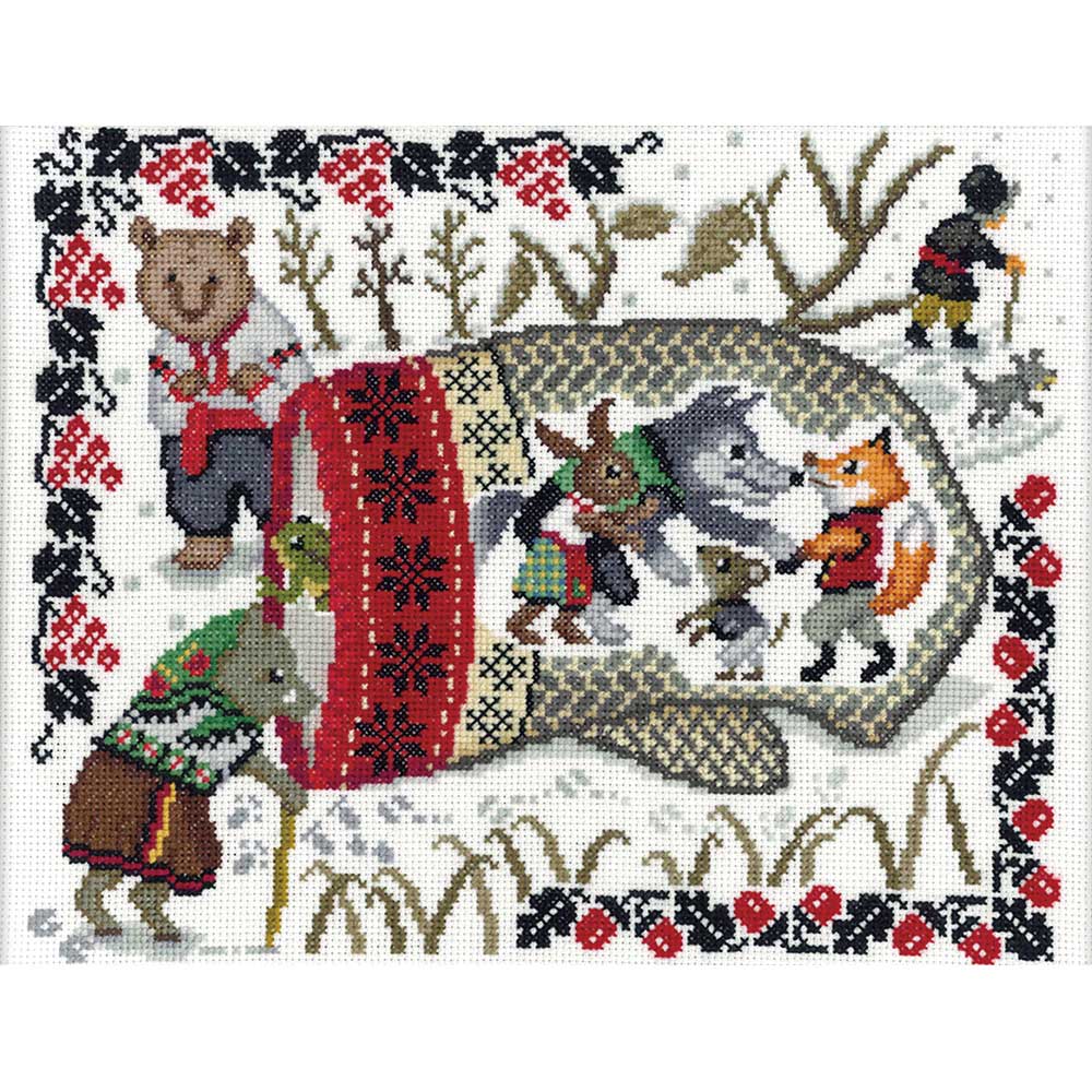 クロスステッチキット［てぶくろ］