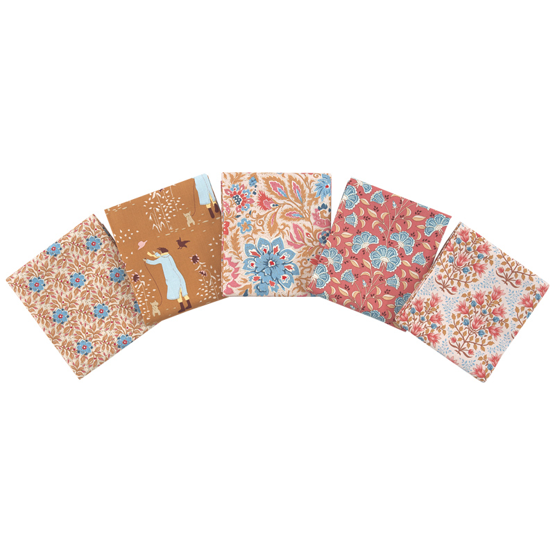 ウィンディデイズ5枚セット［キャメル＆コーラル］