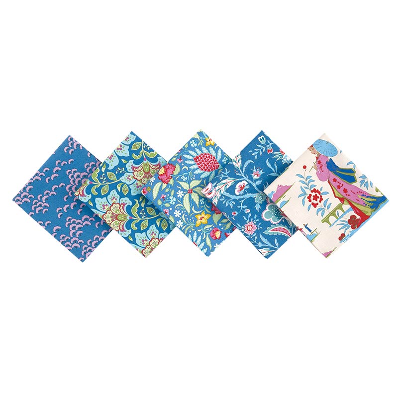 ブルームス・ヴィレ　5枚セット［ブルー系］