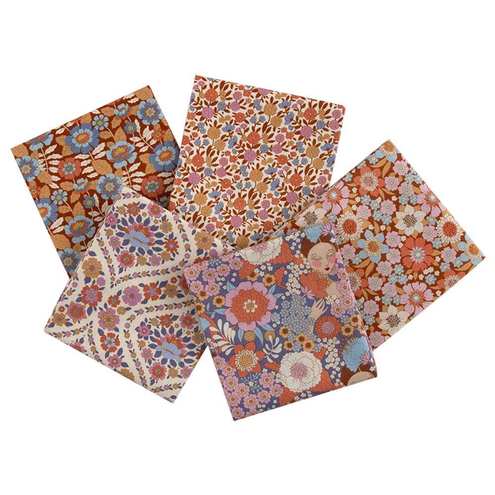 ウォールフラワー5枚セット［キャメル］