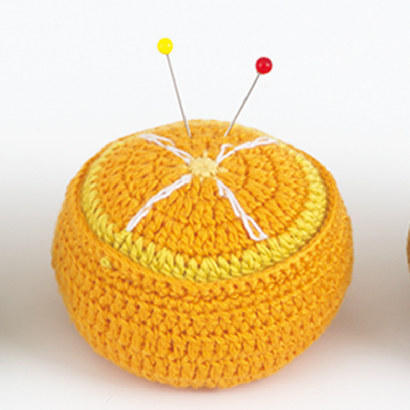 プリム・ウエイトピンクッション［オレンジ］