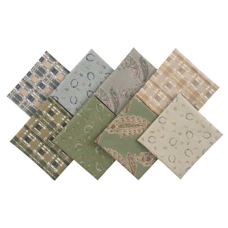 カラーパレットコレクション8枚セット グリーン・グレー系