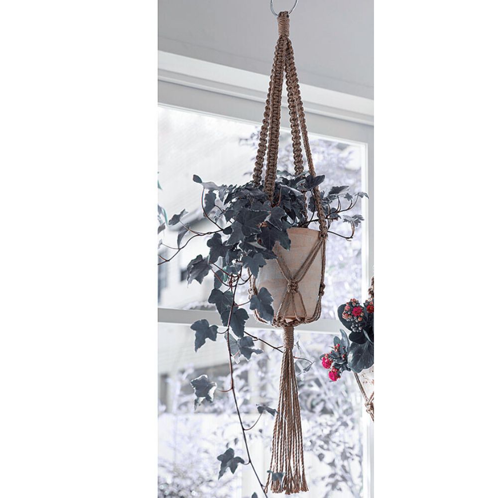 マクラメで作るキット　ハンギングプレーン