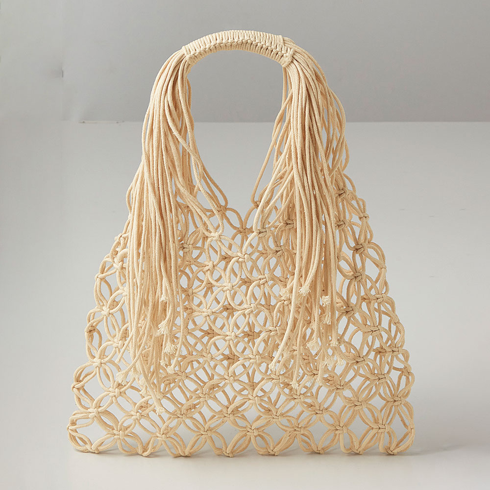 マクラメキット　ネットバッグ