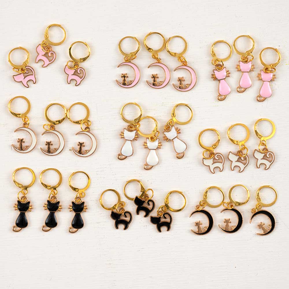 ねこ 段数マーカーセット