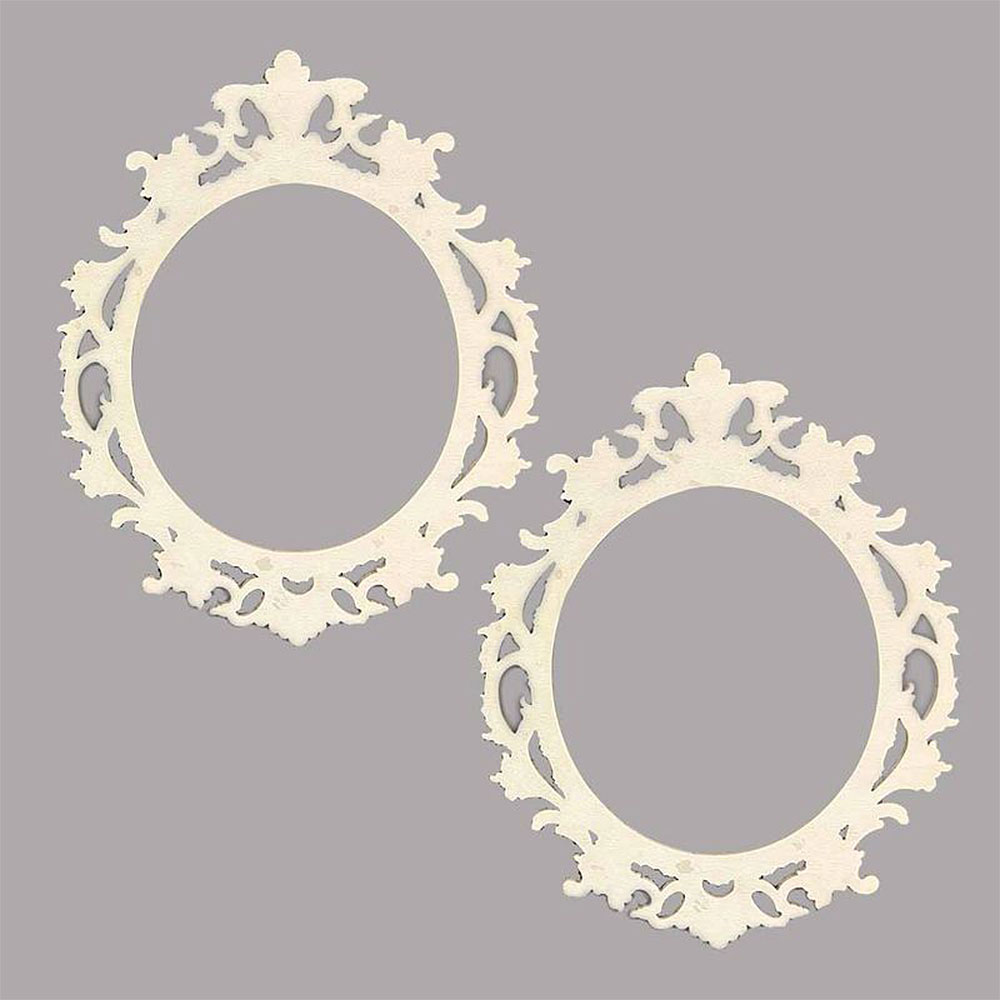 ミニ　デコラティブフレーム 2個入