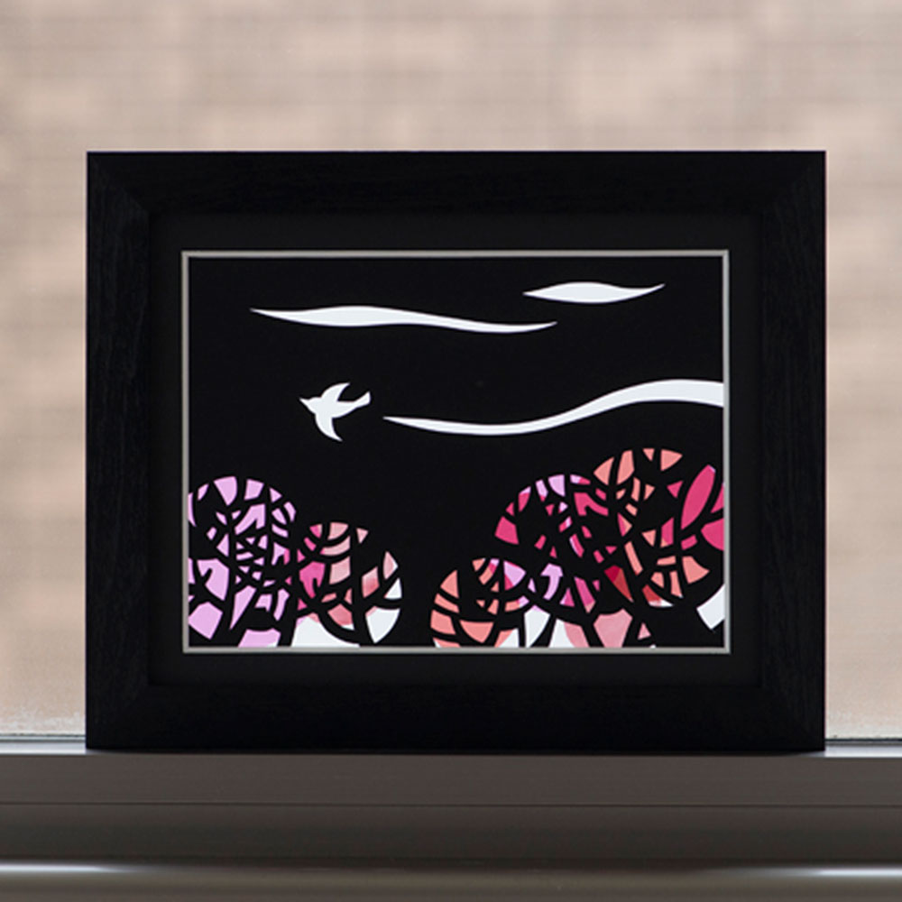 【シルエットアート】歳時記・あきぞら キット