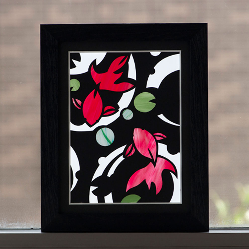 【シルエットアート】歳時記・きんぎょ キット