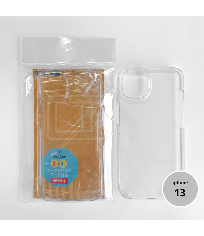 オーブンインク スマートフォンケース クリア iPhone13