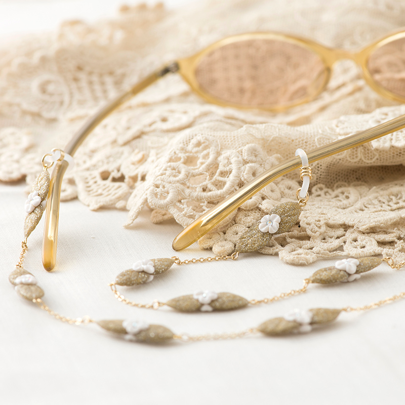 グラスホルダーゴールドチェーン